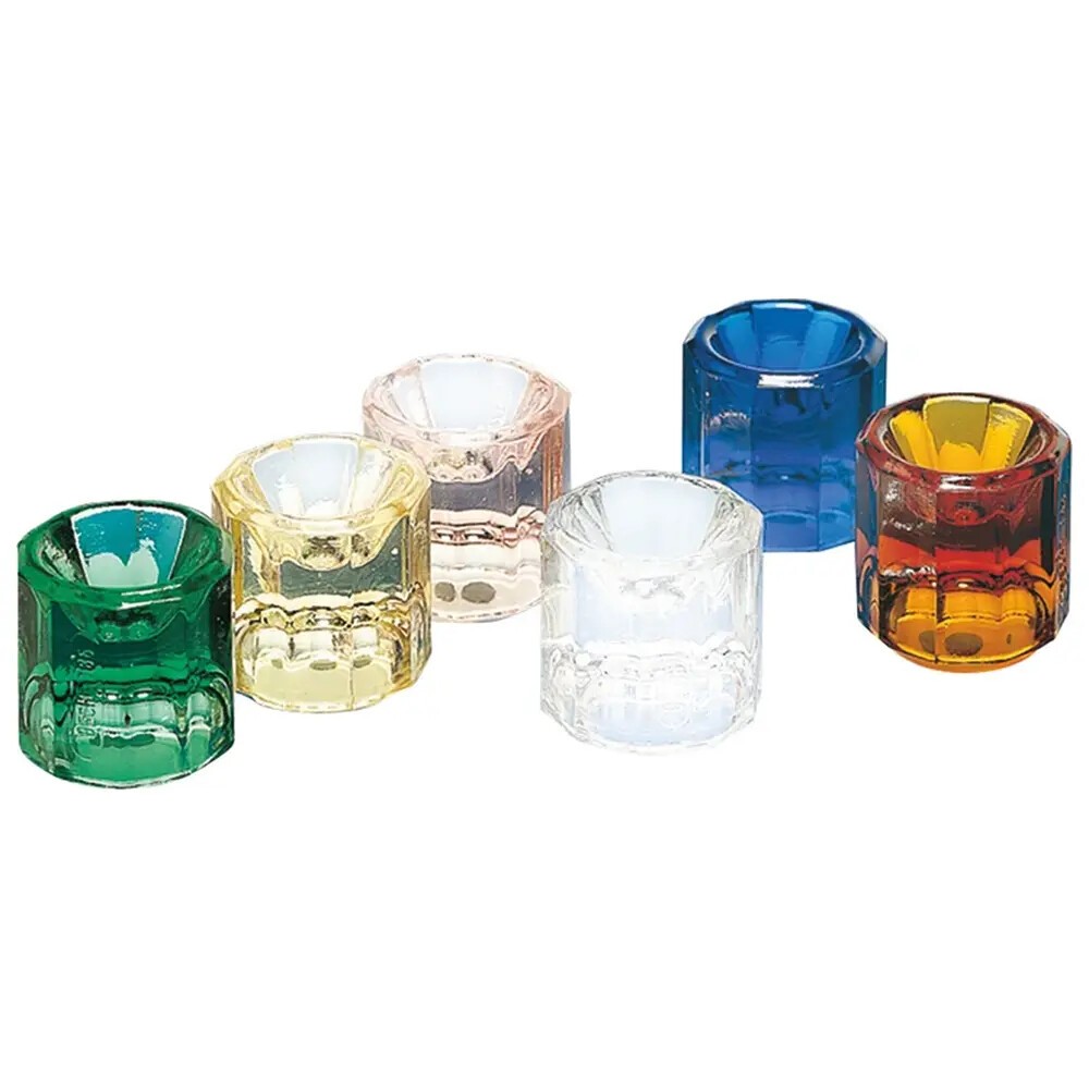Dappengläser aus Buntglas