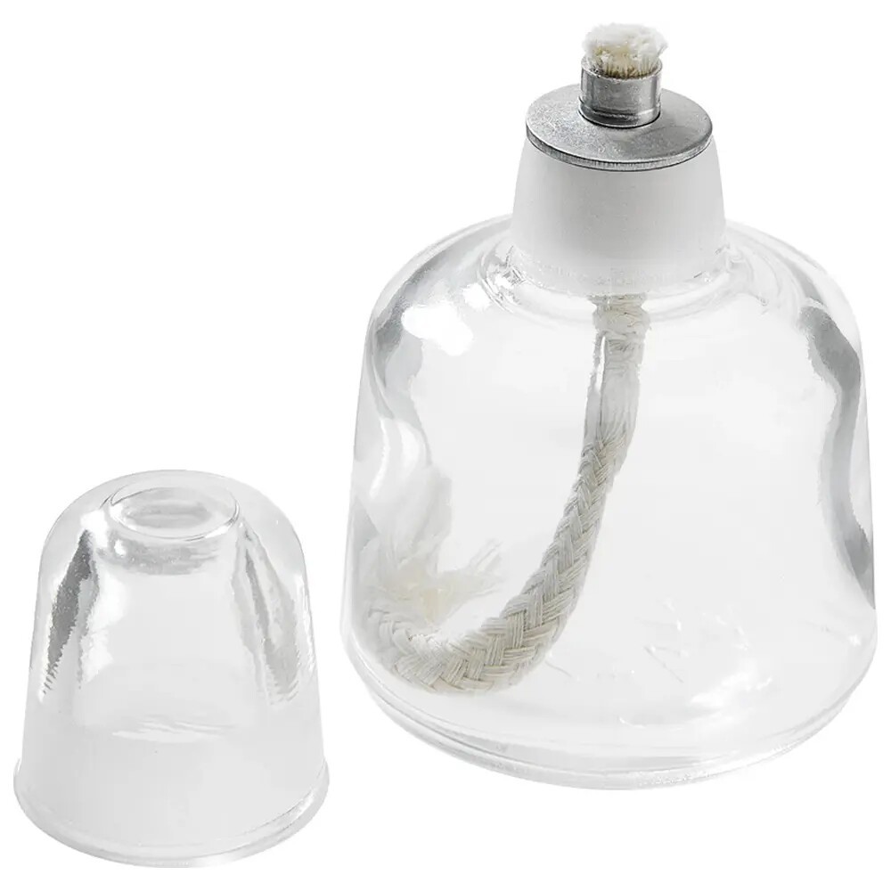 Spirituslampe aus Klarglas 75 ml