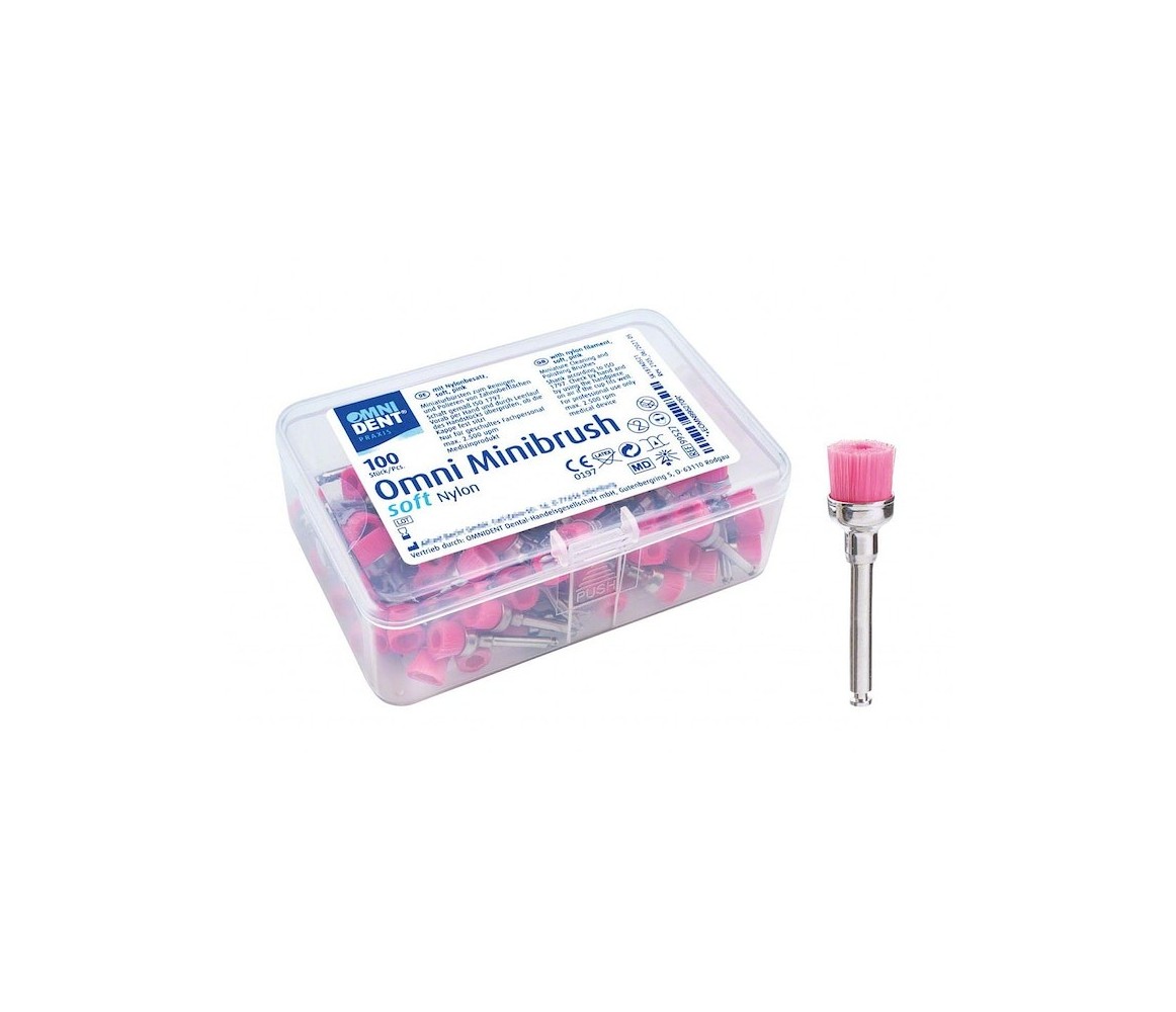 Mini periuta duritate mica, Omnident, 100 buc