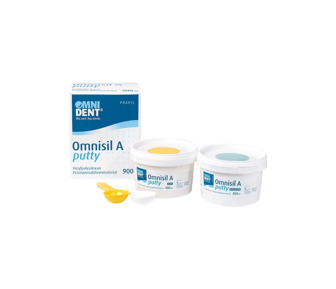 Silicon pentru amprenta dentara, Omnisil A Putty, Omnident, 900 ml