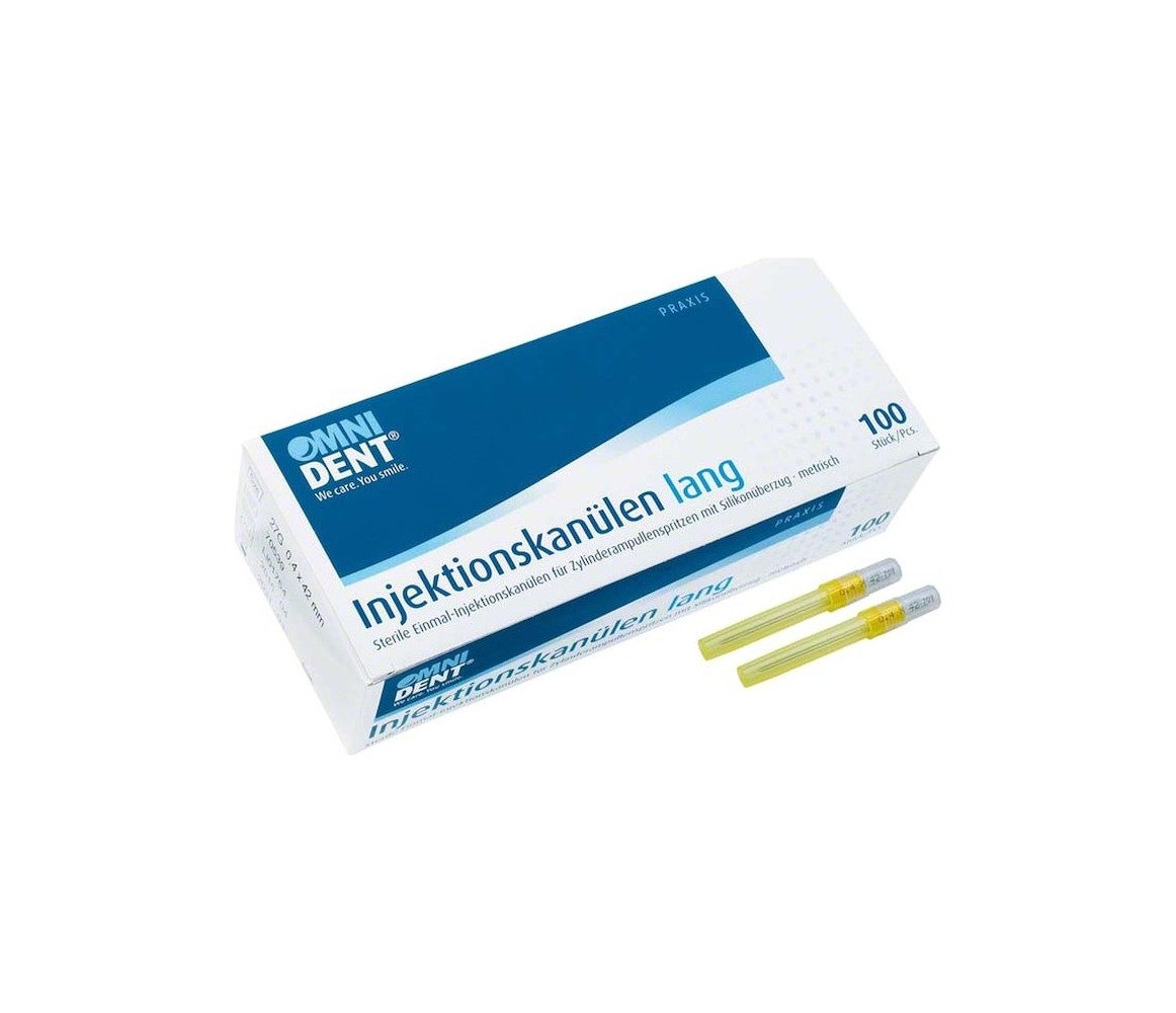 Ace sterile, 27 G, OMNIDENT 100 buc 0,4x42mm