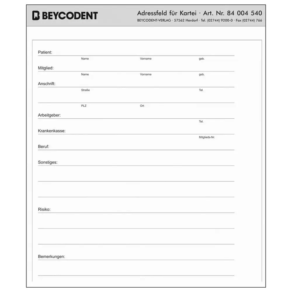 Adressfeld 4540