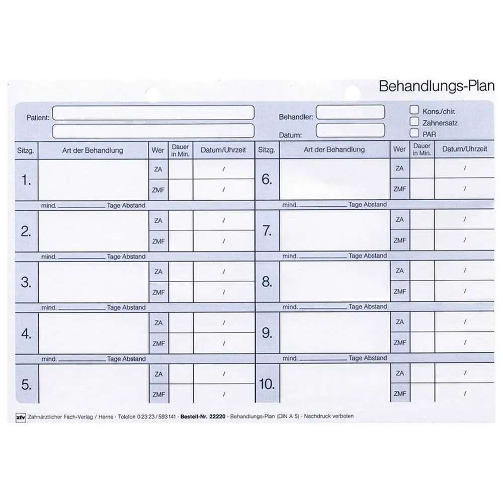 Behandlungsplanung