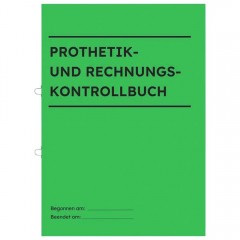 Prothetik- und Rechnungskontrollbuch