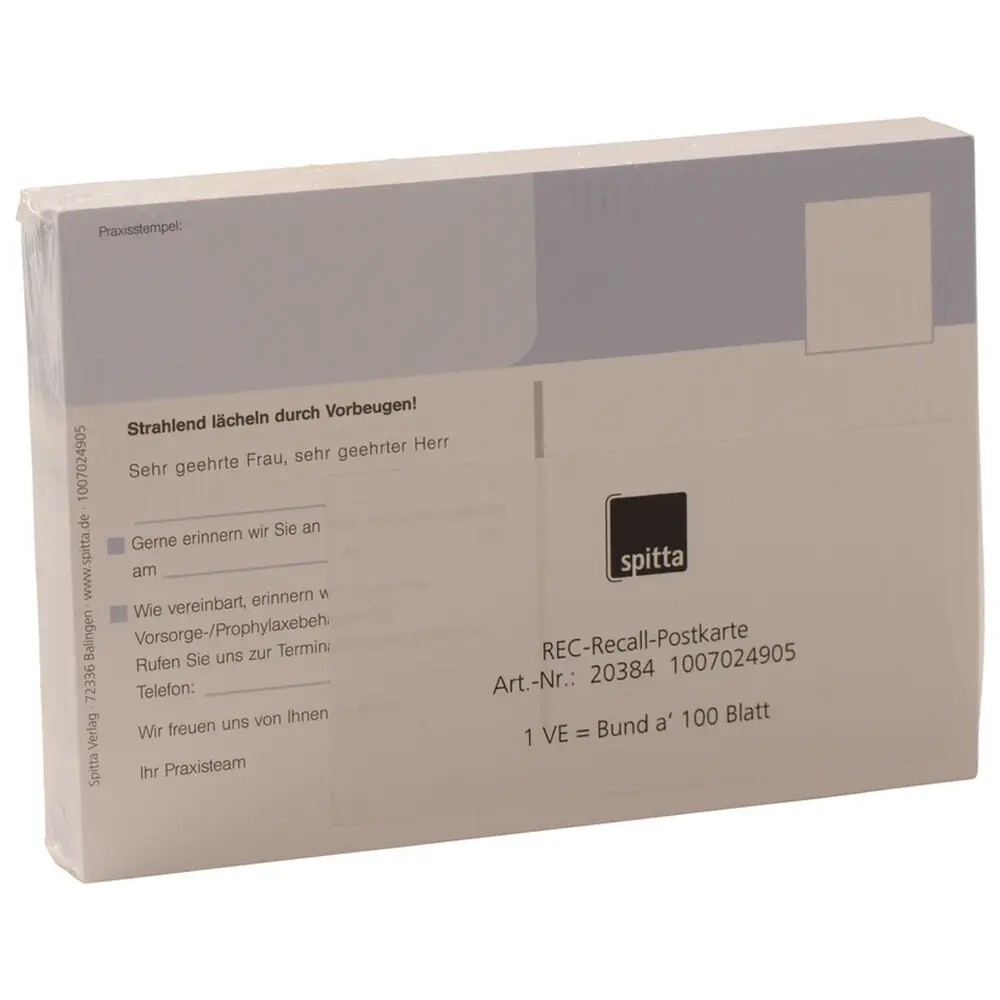 REC Recall Postkarte