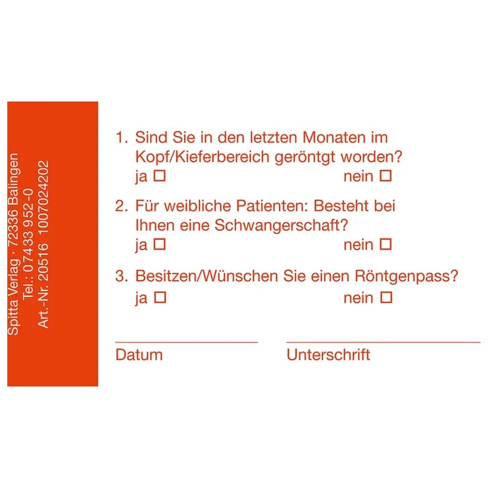 Röntgennachweis