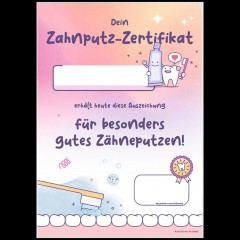 Zahnputz-Zertifikat