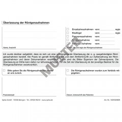 Überlassung Röntgenaufnahmen